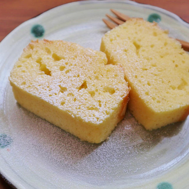 ホットケーキミックスで簡単！＊ふわふわチーズパウンドケーキ＊