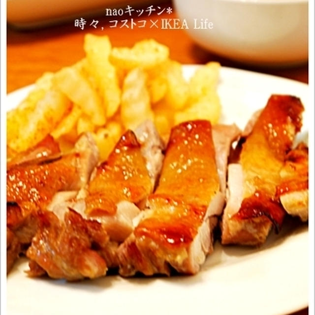コストコさくら鶏de照焼き定食♪