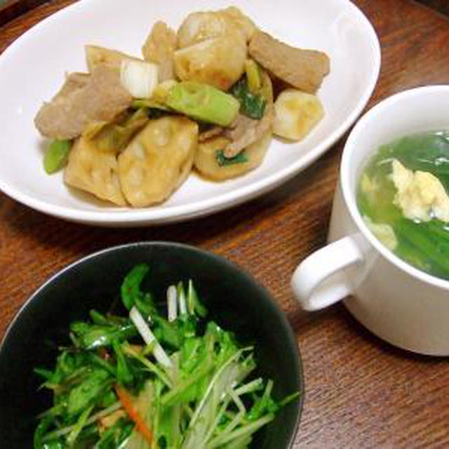 麺つゆラブ＆景気づけの甘味