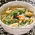 冬の食卓にあったまる♪【あわじ島レタスと桜エビの味噌うどん】