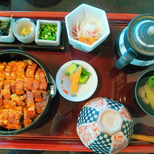 地元でひつまぶし！美味☆
