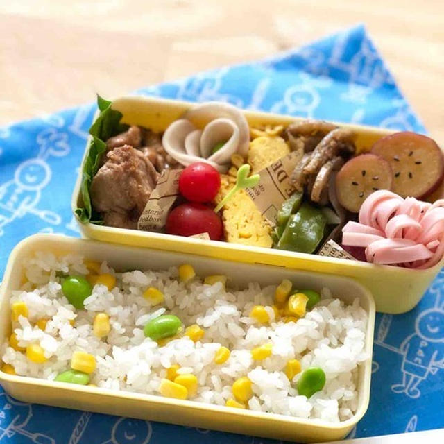 【 JCのお弁当＊豚のバター醤油焼き 】