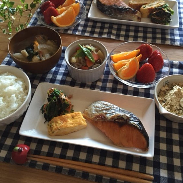 朝ごはん♪