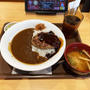 デミバーグカレーおしんこセットを食べる  〜すき家〜