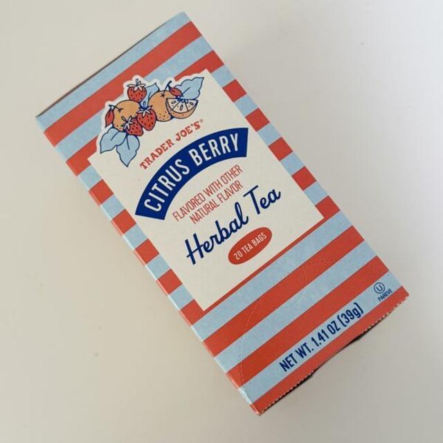 Trader Joe’s Citrus Berry Herbal Tea　トレジョさんのシトラスベリーハーブティー