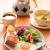 朝ごはんとコーヒーコージー