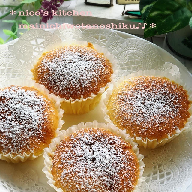 しっとり濃厚 カップスフレチーズケーキ と サンドイッチとか By Nicoさん レシピブログ 料理ブログのレシピ満載