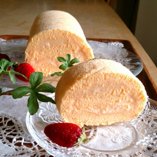 ビスキュイスフレ生地でいろいろ。