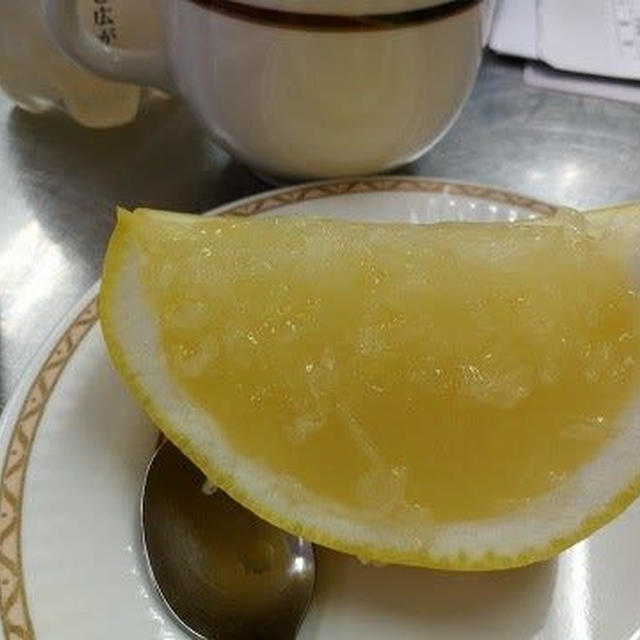 今日のおやつ♪ 手作りグレープフルーツゼリー