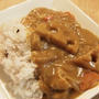 おかずの素で五穀米と根菜カレー
