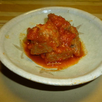 豚のトマト煮(パスタ用トマトソース)
