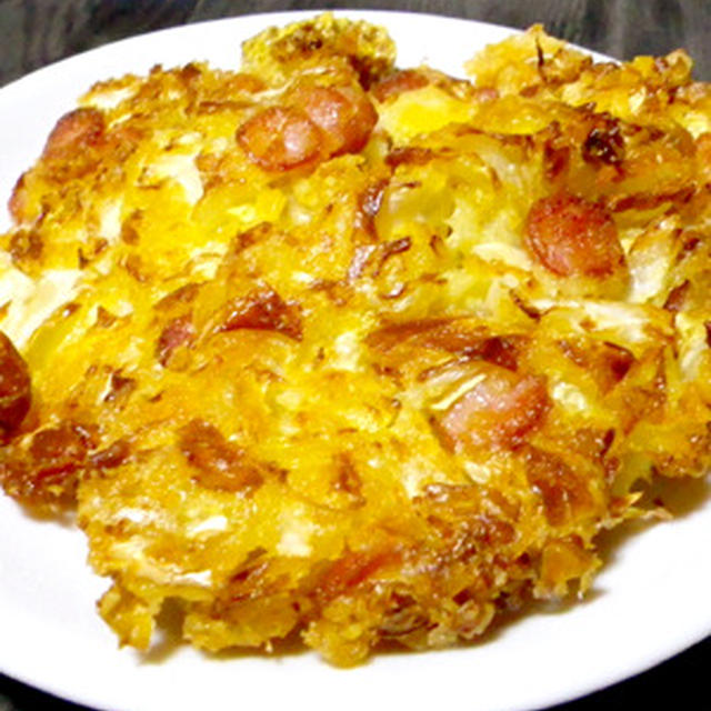 キャベツのドイツ揚げ（嘘付き）