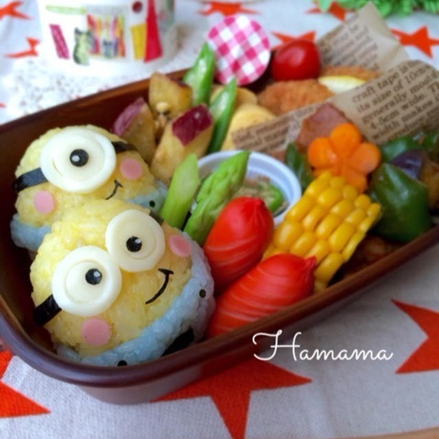 ミニオンのお弁当♡産まれました♡