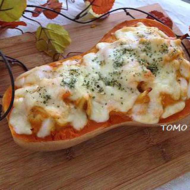 掲載していただきました♪『ハロウィンにも♪バターナッツかぼちゃのチキングラタン』