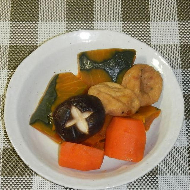 飛龍頭と野菜の含め煮