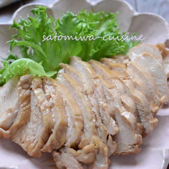 さっぱり系作り置き【鶏むね肉のさっぱりチャーシュー】お弁当にも！