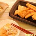 竹の子のシラスネギのっけ＆お祝いごはん