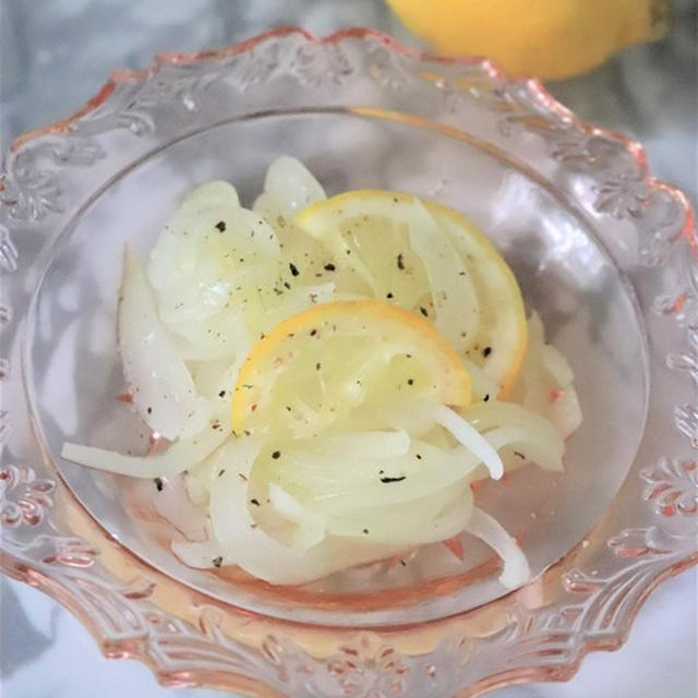 ＜レシピ＞玉ねぎのレモンマリネ
