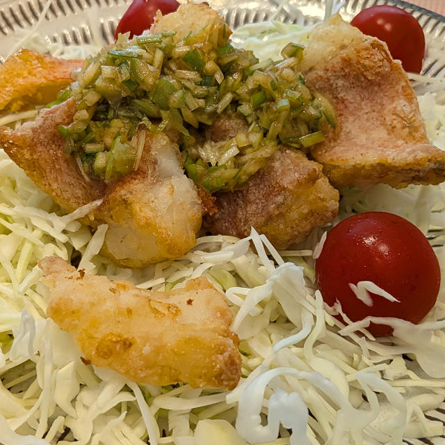赤魚のネギあんかけ