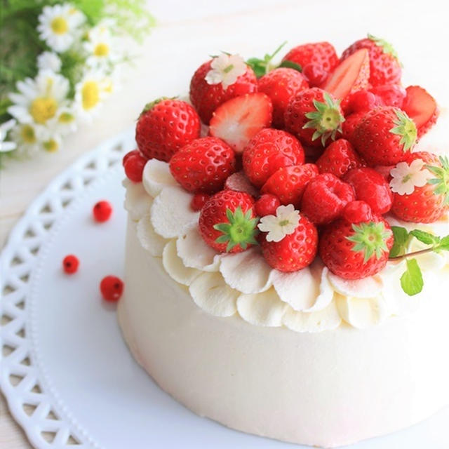 苺のケーキ
