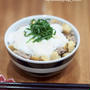 高野豆腐でしみしみ・かさましヘルシー♡長芋がけそぼろ丼♡