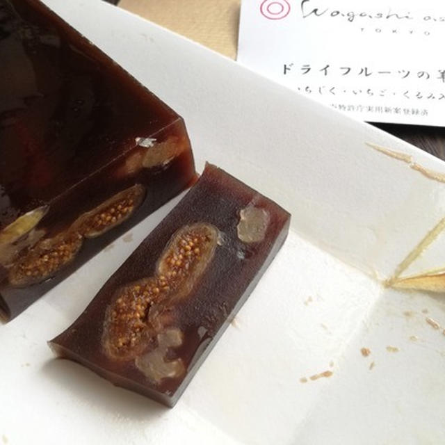 今日のあんこ#57 パンに合う和菓子！？wagashi asobi「ドライフルーツの羊羹」【東京都】