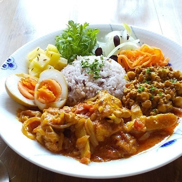 スパイスカレーと、スパイスボックス