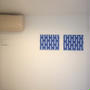 【和室スペース】壁掛けパネルを鹿児島睦さんデザインにチェンジ