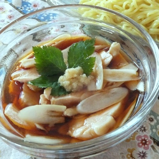 作りおき蒸し鶏で」「お蕎麦屋さん風ざるラーメン」