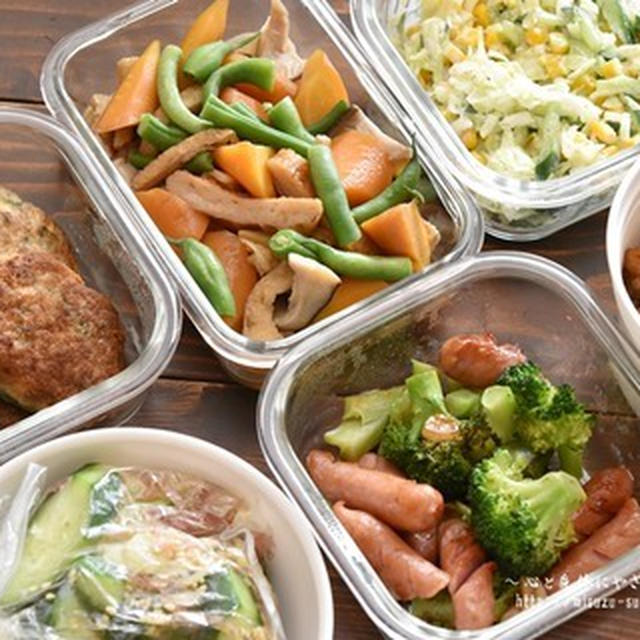 週始め作り置き・冷凍作り置き