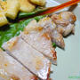 豚ロース肉のソテー♪シンプル塩味にハマる