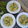 Lemon Pasta with Spring Vegetables レモンと春野菜のパスタ