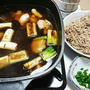 今年もあと少し・・・ 先程食べた年越しそば 『蕎麦しゃぶ』あごだし+干し椎茸を水だしで...