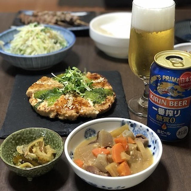 ビッグり♪ふわうまつくね♪ビール進んじゃうよ〜（笑）