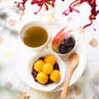 十五夜　Ｔea time（かぼちゃの白玉団子）。。。