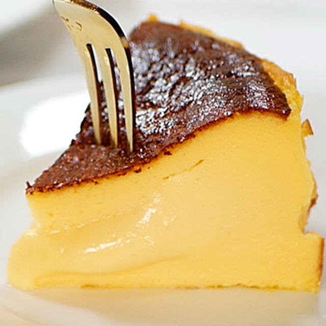 とろたま半熟濃厚バスクチーズケーキ プリン食感のチーズケーキ By Hiromaruさん レシピブログ 料理ブログのレシピ満載