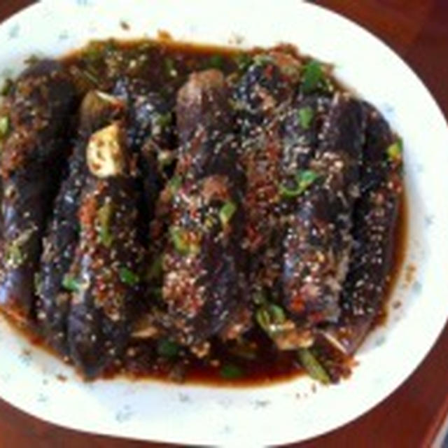 秋ナスのオーブン焼き
