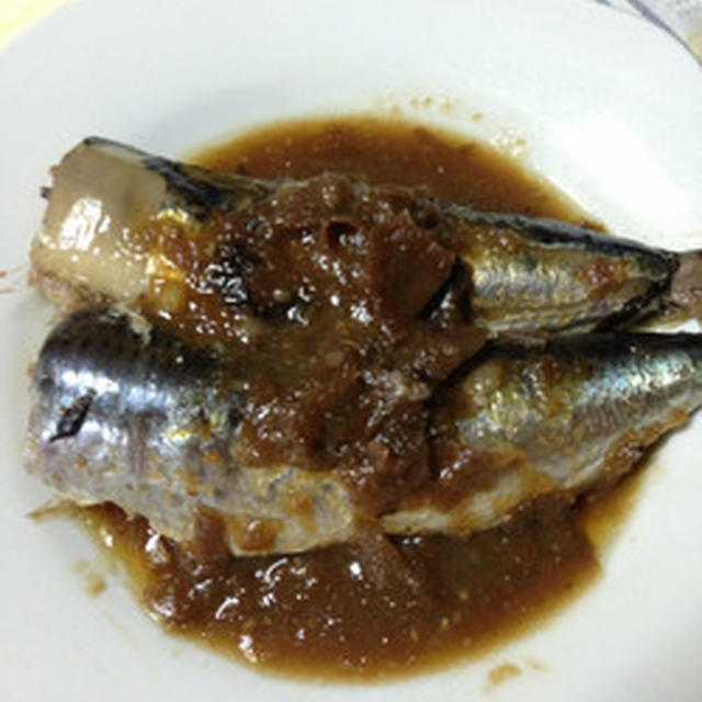 THE俺様ディナー～いわしの梅煮と厚揚げの煮物