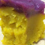 カボチャと紫芋の和菓子風