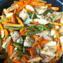 Sauteed vegetables and chickn tight