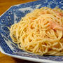 明太子スパゲッティにだってキャベツの味噌汁を添えるのだ！