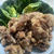 高野豆腐で唐揚げとチヂミ。