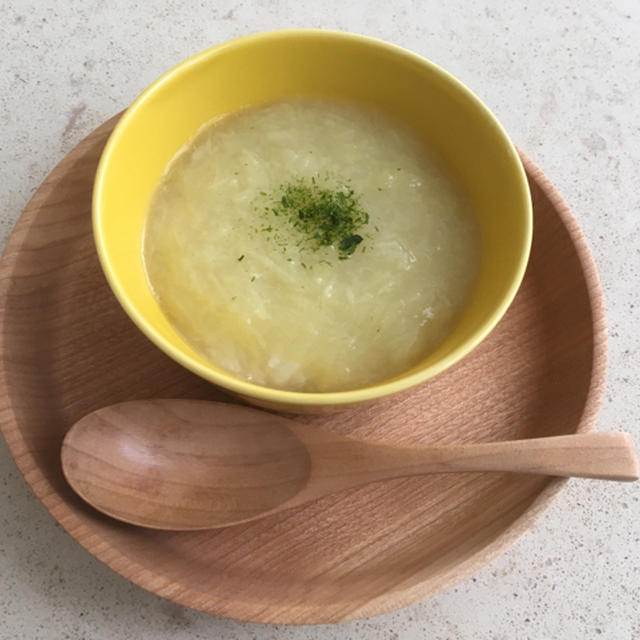 鰹風味、じゃがいものすり流し餡