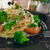 ＋＊菜の花としらすのパスタ　　柚子こしょう＋＊