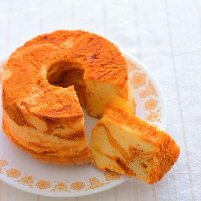 キャラメルシフォンケーキ♪
