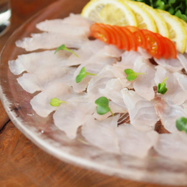鯒のおろし方と刺身