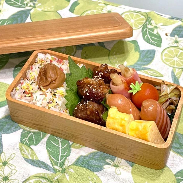 【お弁当】父と娘の親子弁当/久しぶりに作った!!!!!!!!!!!!