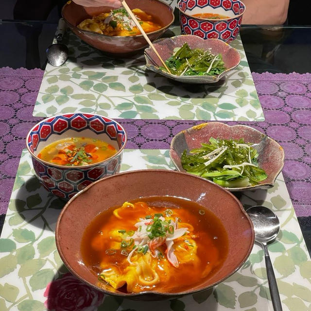カニかま天津飯の献立