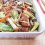 鶏むね肉と野菜の中華風オーブン焼き　オーブンだけで中華料理が作れるって新しい！
