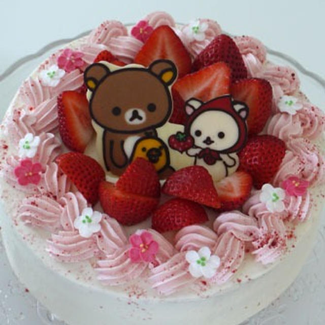 リラックマのケーキ